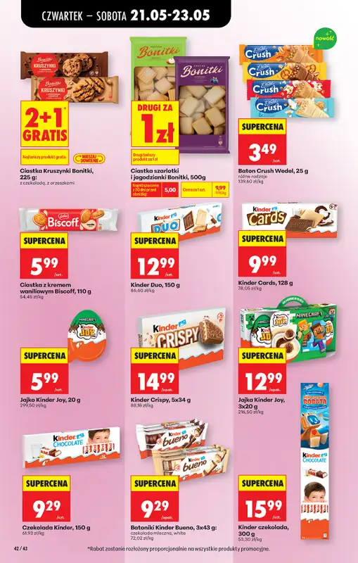 Biedronka - gazetka promocyjna Od czwartku od czwartku 21.05 do środy 27.05 - strona 48