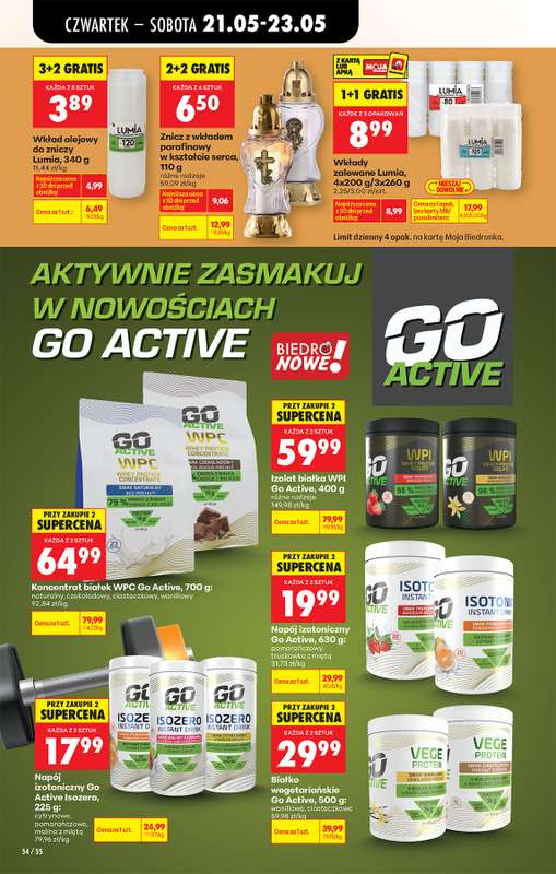 Biedronka - gazetka promocyjna Od czwartku od czwartku 21.05 do środy 27.05 - strona 64