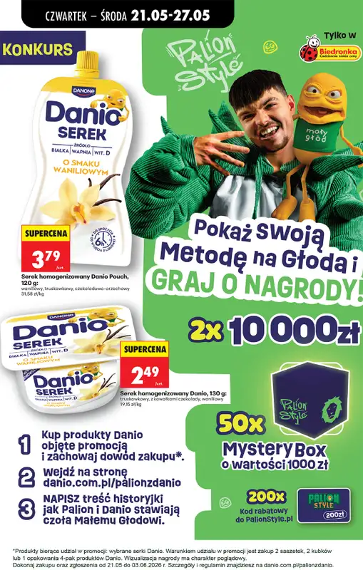 Biedronka - gazetka promocyjna Od czwartku, Z ladą tradycyjną od czwartku 21.05 do środy 27.05 - strona 71