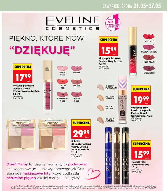 Biedronka - gazetka promocyjna Mamy piękne strony od czwartku 21.05 do soboty 30.05 - strona 7