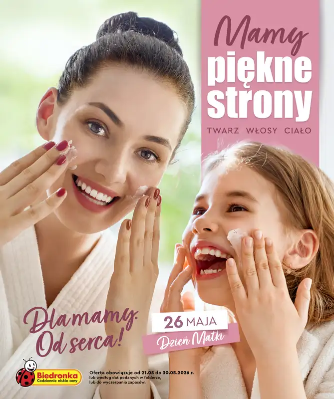 Biedronka - gazetka promocyjna Mamy piękne strony  