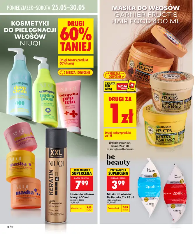 Biedronka - gazetka promocyjna Mamy piękne strony od czwartku 21.05 do soboty 30.05 - strona 10