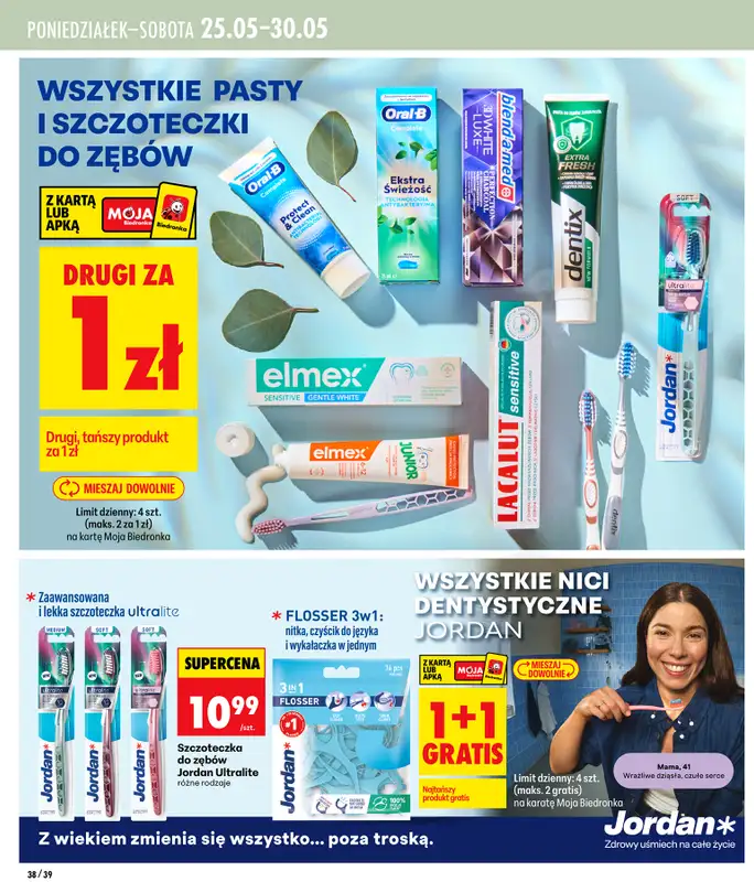 Biedronka - gazetka promocyjna Mamy piękne strony od czwartku 21.05 do soboty 30.05 - strona 38