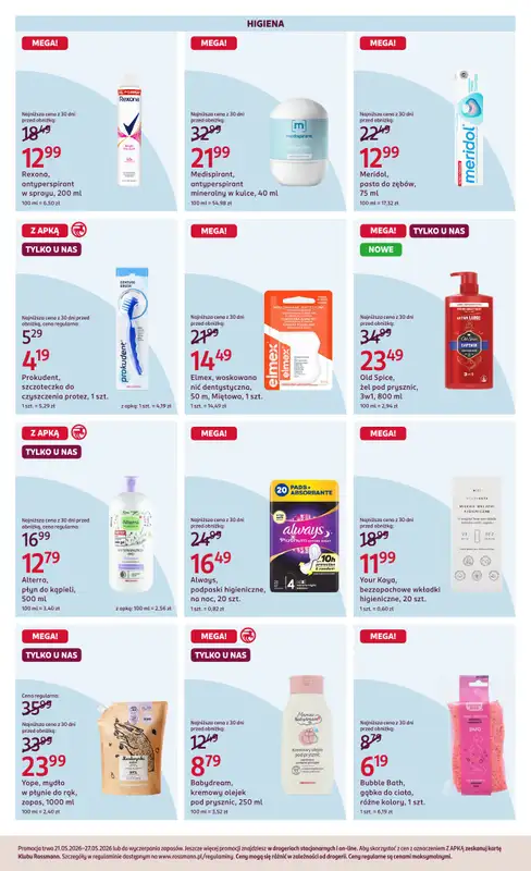 Rossmann - gazetka promocyjna Gazetka od czwartku 21.05 do środy 27.05 - strona 6