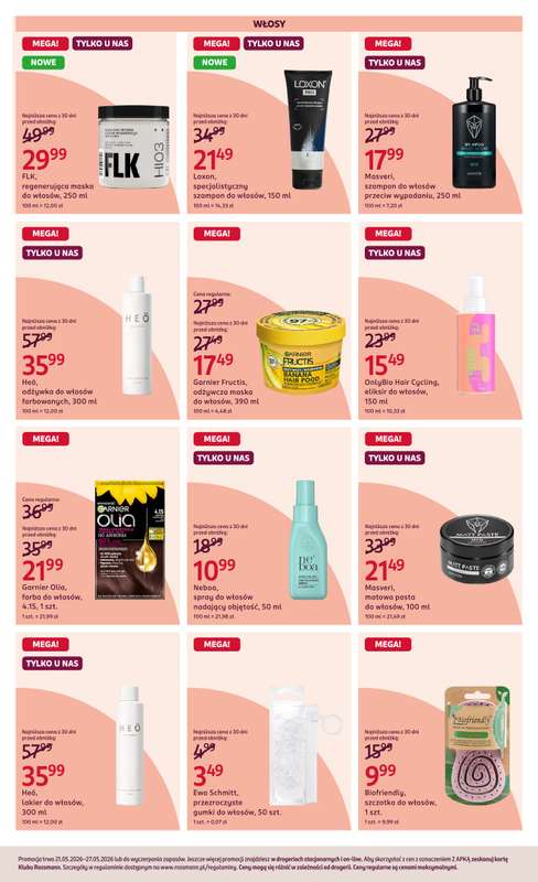 Rossmann - gazetka promocyjna Gazetka od czwartku 21.05 do środy 27.05 - strona 4