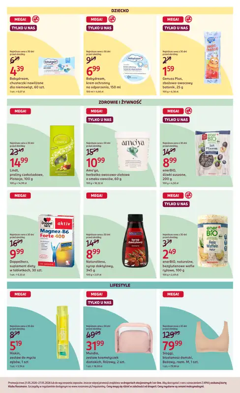 Rossmann - gazetka promocyjna Gazetka od czwartku 21.05 do środy 27.05 - strona 8