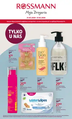 Rossmann - gazetka promocyjna Gazetka od czwartku 21.05 do środy 27.05