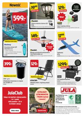 Jula - gazetka promocyjna Gazetka od czwartku 21.05 do środy 03.06 - strona 8