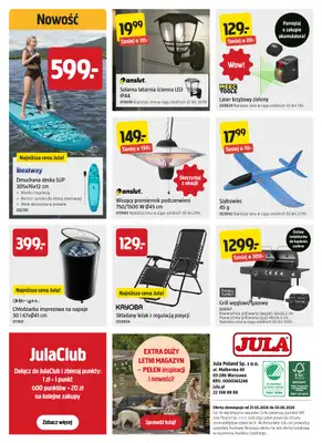 Jula - gazetka promocyjna Gazetka od czwartku 21.05 do środy 03.06 - strona 8