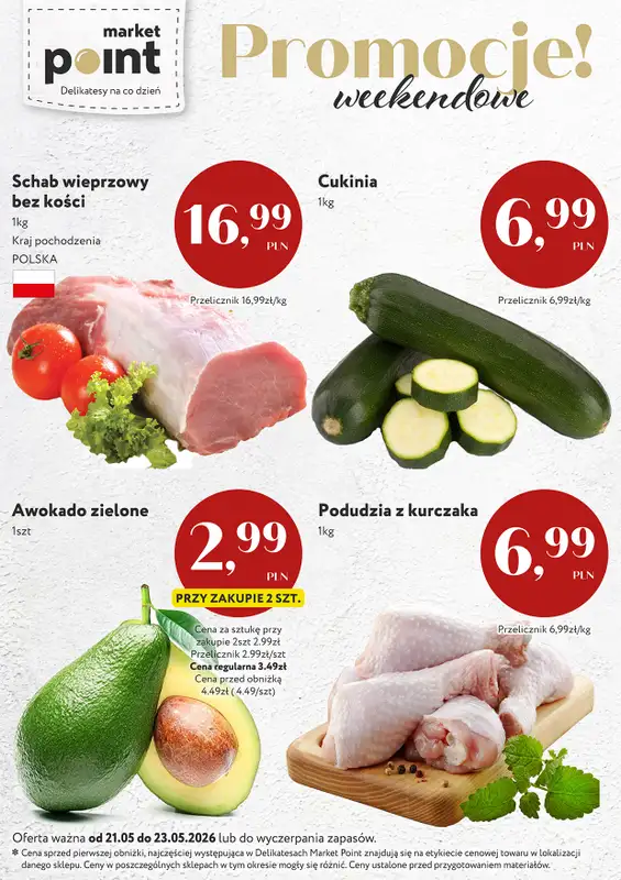 Market Point - gazetka promocyjna Promocje weekendowe od czwartku 21.05 do soboty 23.05 - strona 5