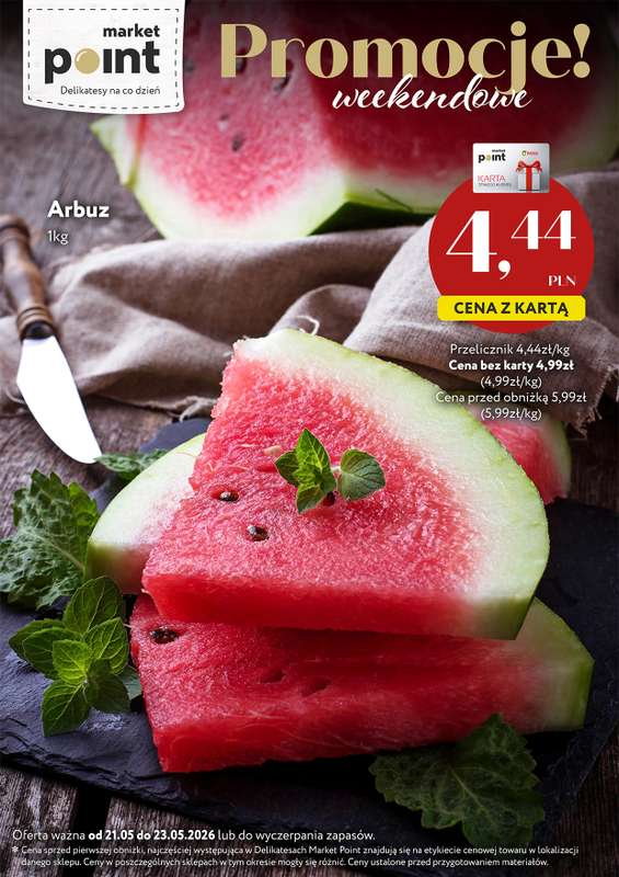 Market Point - gazetka promocyjna Promocje weekendowe od czwartku 21.05 do soboty 23.05 - strona 4