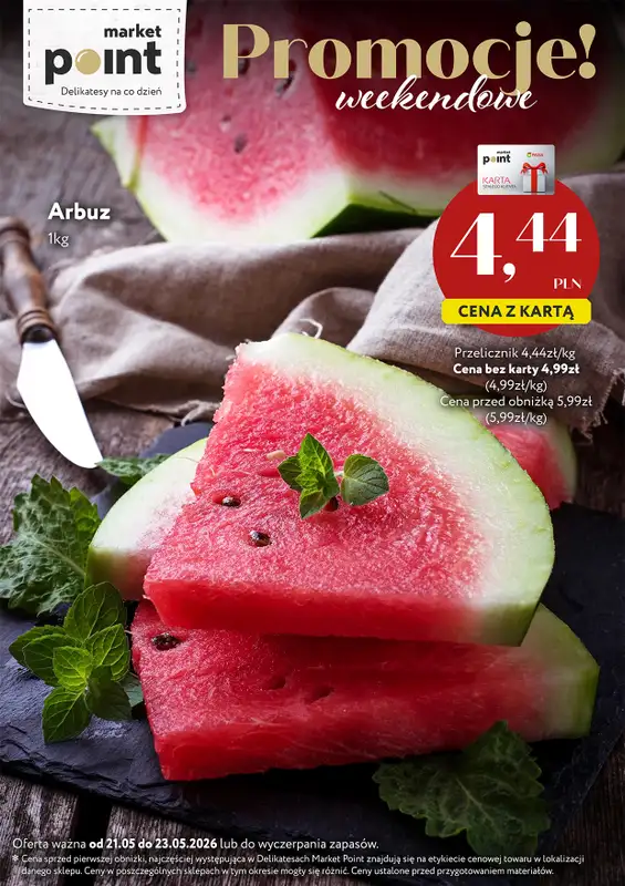 Market Point - gazetka promocyjna Promocje weekendowe od czwartku 21.05 do soboty 23.05 - strona 4