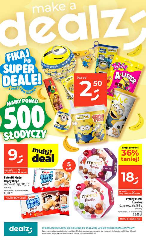 Dealz - gazetka promocyjna Make a Dealz!  do środy 27.05