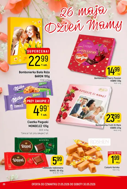 Delikatesy Piotruś Pan - gazetka promocyjna Gazetka od czwartku 21.05 do soboty 30.05 - strona 20