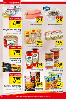 Delikatesy Piotruś Pan - gazetka promocyjna Gazetka od czwartku 21.05 do soboty 30.05 - strona 14