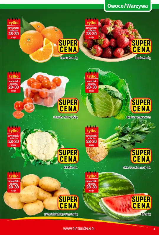 Delikatesy Piotruś Pan - gazetka promocyjna Gazetka od czwartku 21.05 do soboty 30.05 - strona 3