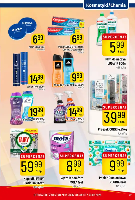 Delikatesy Piotruś Pan - gazetka promocyjna Gazetka od czwartku 21.05 do soboty 30.05 - strona 27
