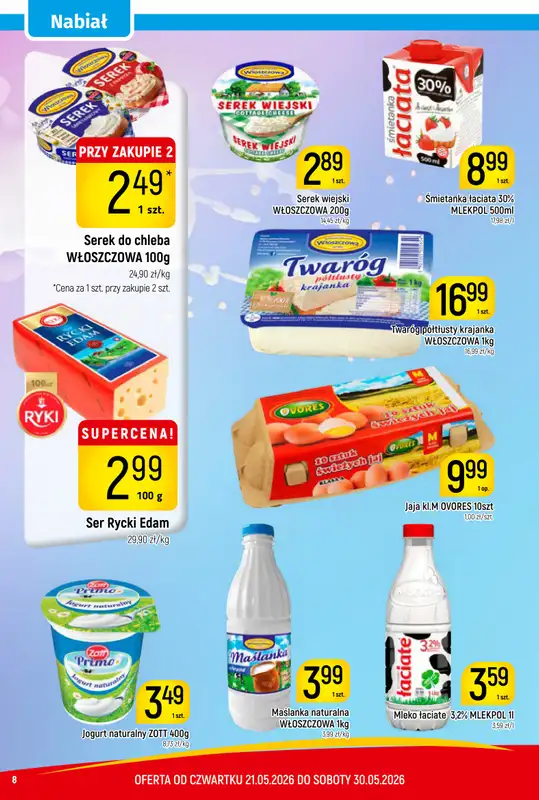 Delikatesy Piotruś Pan - gazetka promocyjna Gazetka od czwartku 21.05 do soboty 30.05 - strona 8