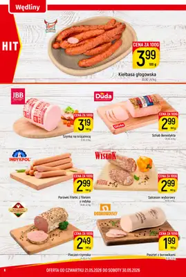 Delikatesy Piotruś Pan - gazetka promocyjna Gazetka od czwartku 21.05 do soboty 30.05 - strona 6