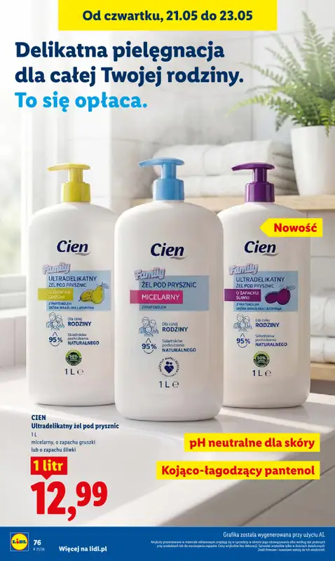 Lidl - gazetka promocyjna Oferta od czwartku od czwartku 21.05 do soboty 23.05 - strona 82