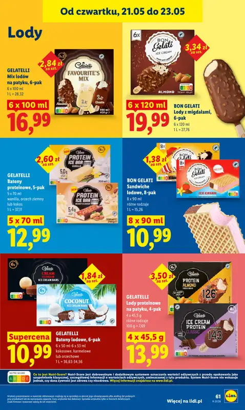 Lidl - gazetka promocyjna Oferta od czwartku od czwartku 21.05 do soboty 23.05 - strona 65