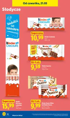 Lidl - gazetka promocyjna Oferta od czwartku od czwartku 21.05 do soboty 23.05 - strona 58