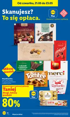 Lidl - gazetka promocyjna Oferta od czwartku od czwartku 21.05 do soboty 23.05 - strona 16