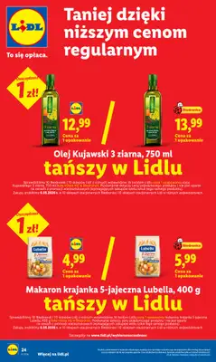 Lidl - gazetka promocyjna Oferta od czwartku od czwartku 21.05 do soboty 23.05 - strona 24