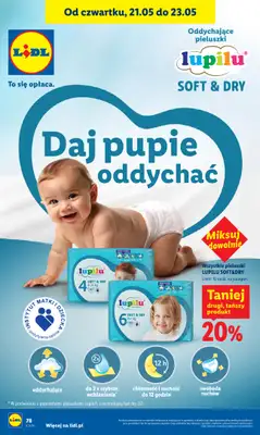 Lidl - gazetka promocyjna Oferta od czwartku od czwartku 21.05 do soboty 23.05 - strona 84