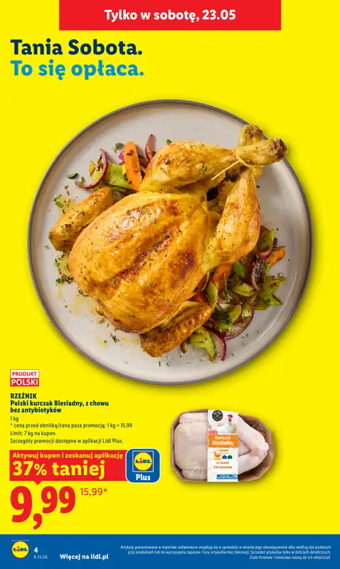 Lidl - gazetka promocyjna Oferta od czwartku od czwartku 21.05 do soboty 23.05 - strona 4