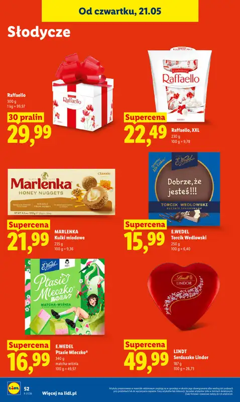 Lidl - gazetka promocyjna Oferta od czwartku od czwartku 21.05 do soboty 23.05 - strona 56