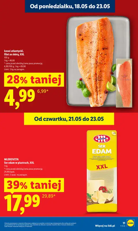 Lidl - gazetka promocyjna Oferta od czwartku od czwartku 21.05 do soboty 23.05 - strona 11