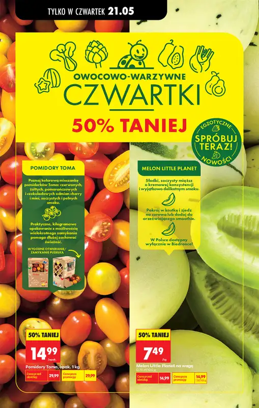 Biedronka - gazetka promocyjna Od czwartku, Z ladą tradycyjną od czwartku 21.05 do środy 27.05 - strona 32