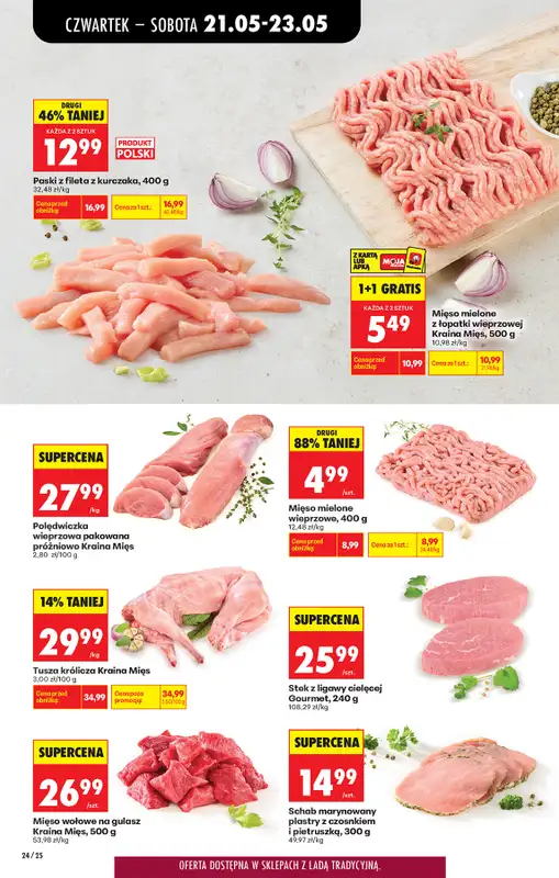 Biedronka - gazetka promocyjna Od czwartku, Z ladą tradycyjną od czwartku 21.05 do środy 27.05 - strona 28