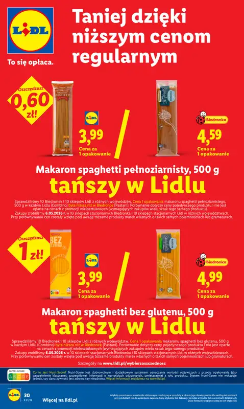 Lidl - gazetka promocyjna Oferta od czwartku od czwartku 21.05 do soboty 23.05 - strona 30