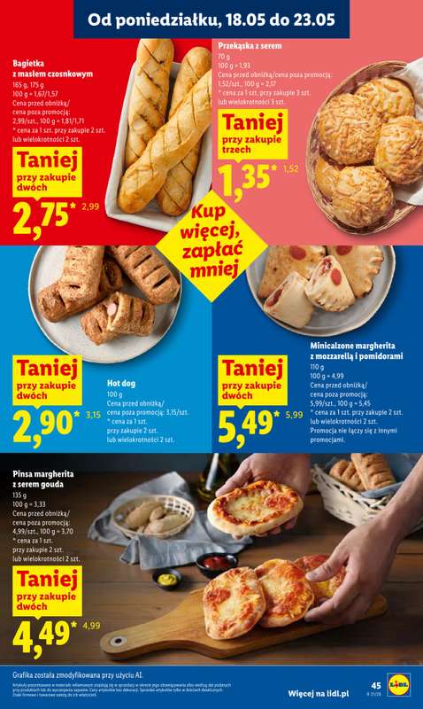 Lidl - gazetka promocyjna Oferta od czwartku od czwartku 21.05 do soboty 23.05 - strona 49