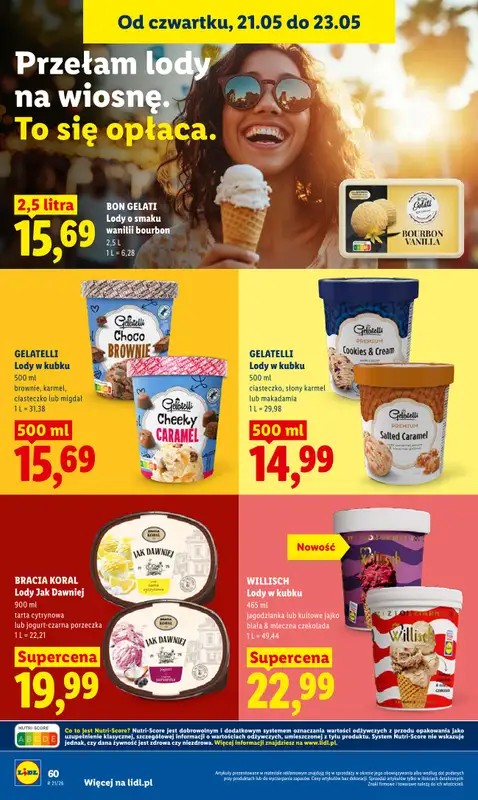 Lidl - gazetka promocyjna Oferta od czwartku od czwartku 21.05 do soboty 23.05 - strona 64