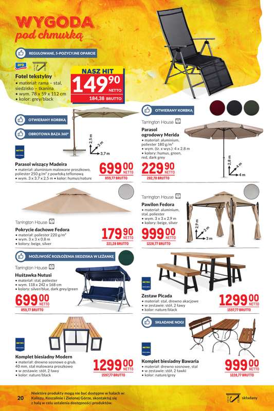 Makro - gazetka promocyjna Katalog Grill Ogród od wtorku 26.05 do poniedziałku 08.06 - strona 18