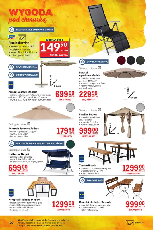 Makro - gazetka promocyjna Katalog Grill Ogród od wtorku 26.05 do poniedziałku 08.06 - strona 18