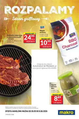 Makro - gazetka promocyjna Katalog Grill Ogród od wtorku 26.05 do poniedziałku 08.06