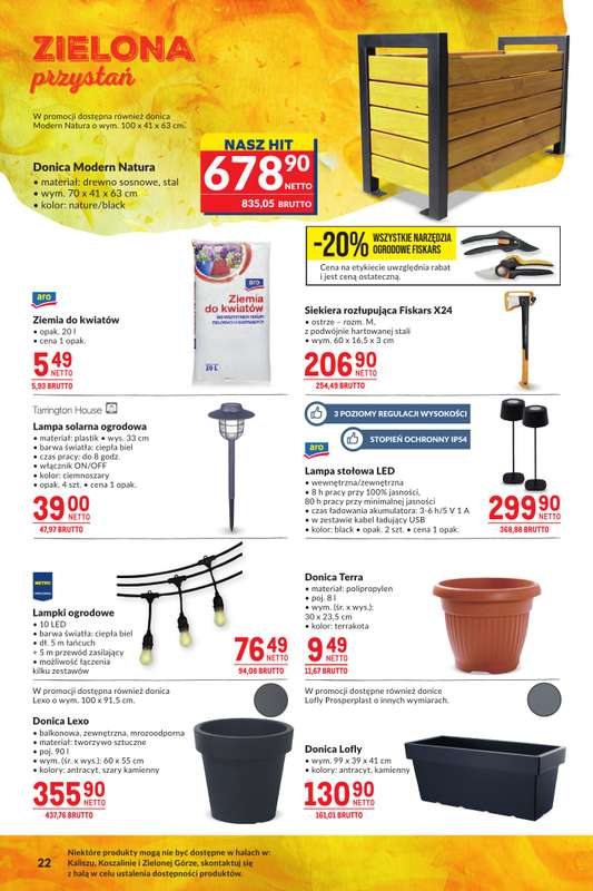 Makro - gazetka promocyjna Katalog Grill Ogród od wtorku 26.05 do poniedziałku 08.06 - strona 20