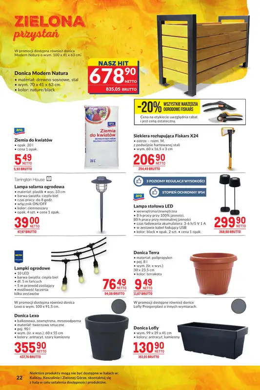 Makro - gazetka promocyjna Katalog Grill Ogród od wtorku 26.05 do poniedziałku 08.06 - strona 20