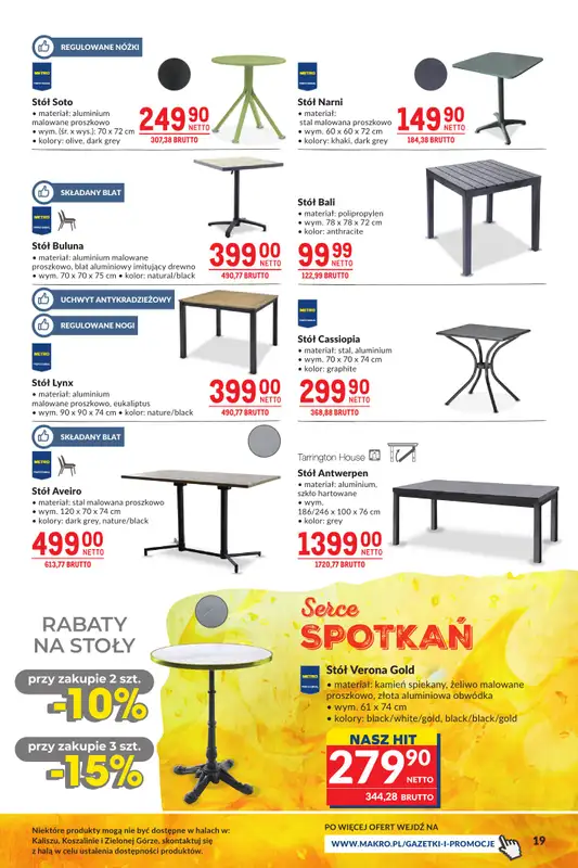 Makro - gazetka promocyjna Katalog Grill Ogród od wtorku 26.05 do poniedziałku 08.06 - strona 17