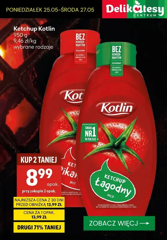 Delikatesy Centrum - gazetka promocyjna Najlepsze promocje! od czwartku 21.05 do środy 27.05 - strona 10