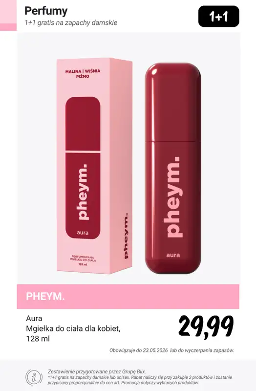 Rossmann - gazetka promocyjna 1+1 gratis na zapachy damskie lub unisex od czwartku 21.05 do soboty 23.05 - strona 8