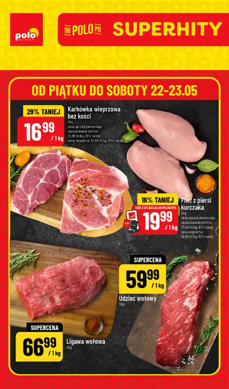 POLOmarket - gazetka promocyjna Super hity na weekend  