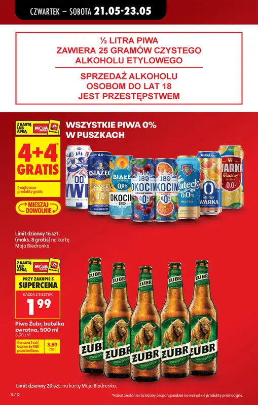 Biedronka - gazetka promocyjna Od czwartku od czwartku 21.05 do środy 27.05 - strona 14