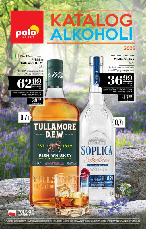 POLOmarket - gazetka promocyjna Katalog alkoholi  do środy 03.06