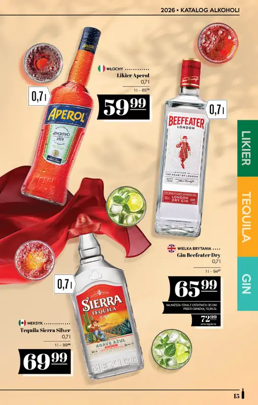 POLOmarket - gazetka promocyjna Katalog alkoholi  do środy 03.06 - strona 15