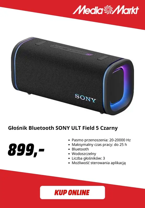 Media Markt - gazetka promocyjna Głośniki bezprzewodowe w super cenach od czwartku 21.05 do wtorku 02.06 - strona 9